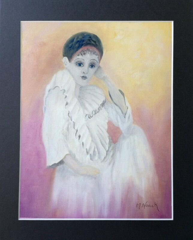 Ponder 11x14 Matted Oil Painting